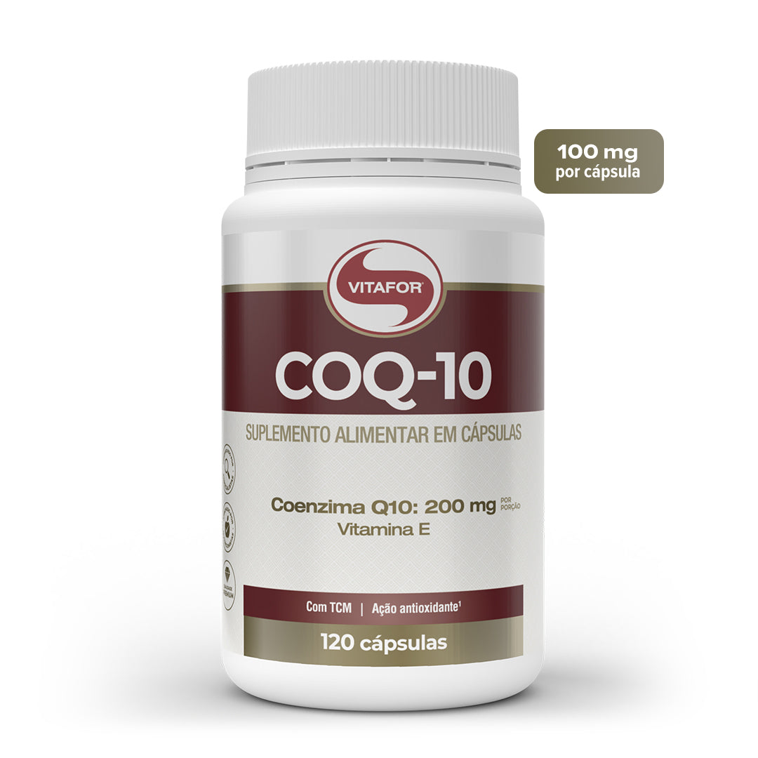 Coenzima Q10 - 120 Comprimidos (200mg por dose)
