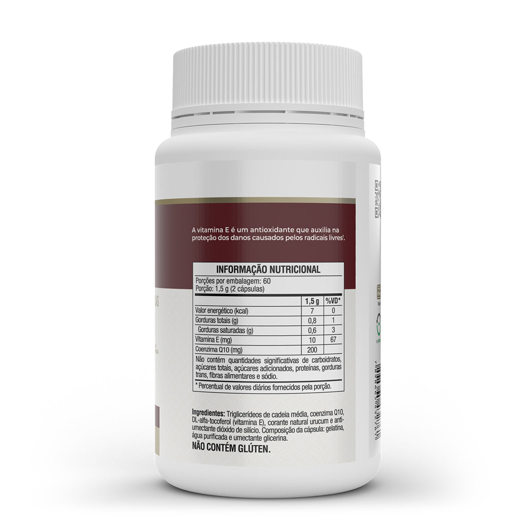 Coenzima Q10 - 120 Comprimidos (200mg por dose)