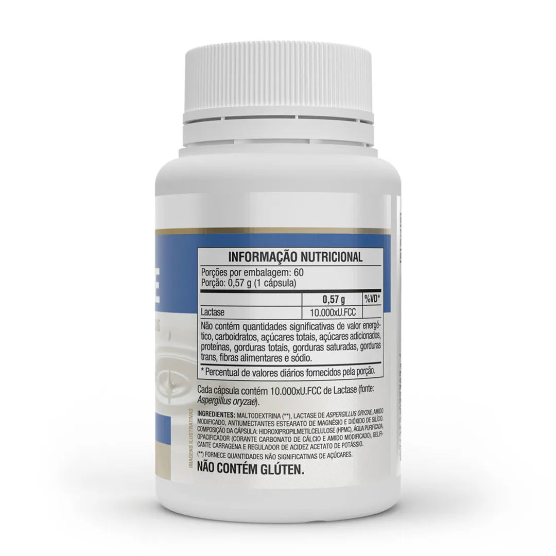 LACZYME®: Enzima lactase 60 Cápsulas