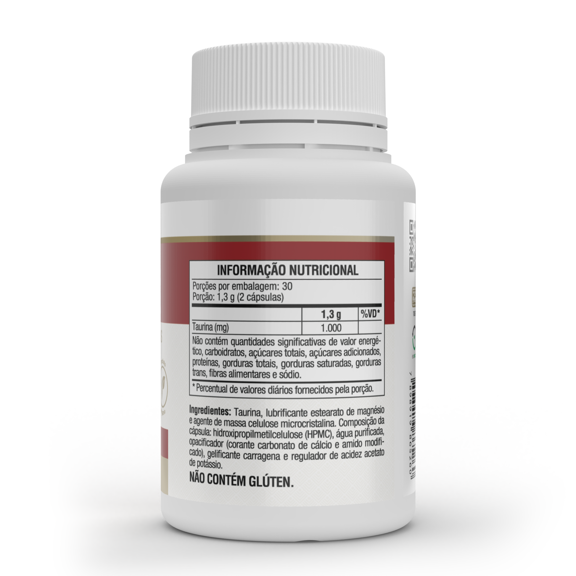 Taurine - 60 Comprimidos