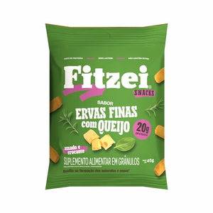 Fitzei Snacks Proteicos Ervas Finas com Queijo 45g
