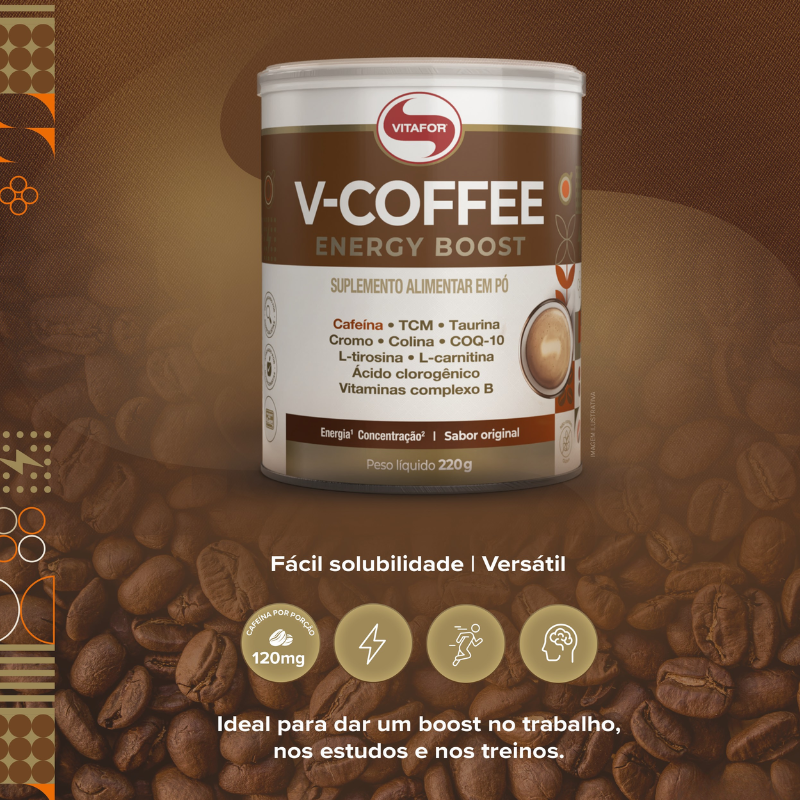 V-Coffee Energy Boost – 220g